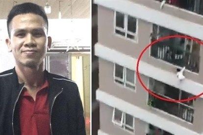 Người hùng Nguyễn Ngọc Mạnh cứu sống thần kỳ bé 3 tuổi rơi từ tầng 12A chung cư